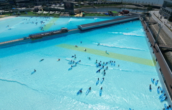 Urban Surfing Thrills at Wave Park
