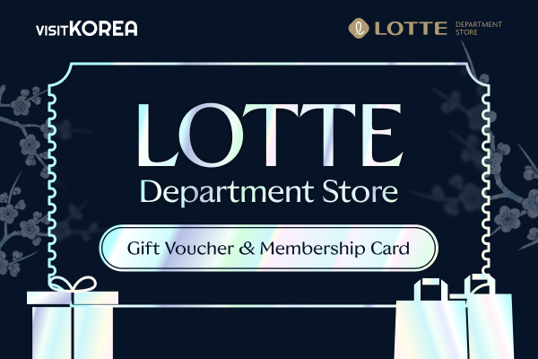 Lotte Department Store Gift Voucher & Membership Card